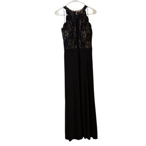 Morgan & Co. Black Sleeveless Lace Dress Size 13 Prom
Dress